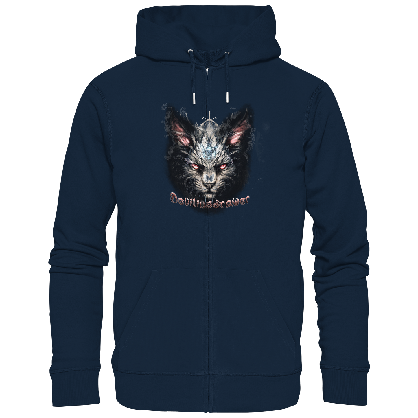 Deviliusdrawer Myshtical Redeyed Cat - Zipper