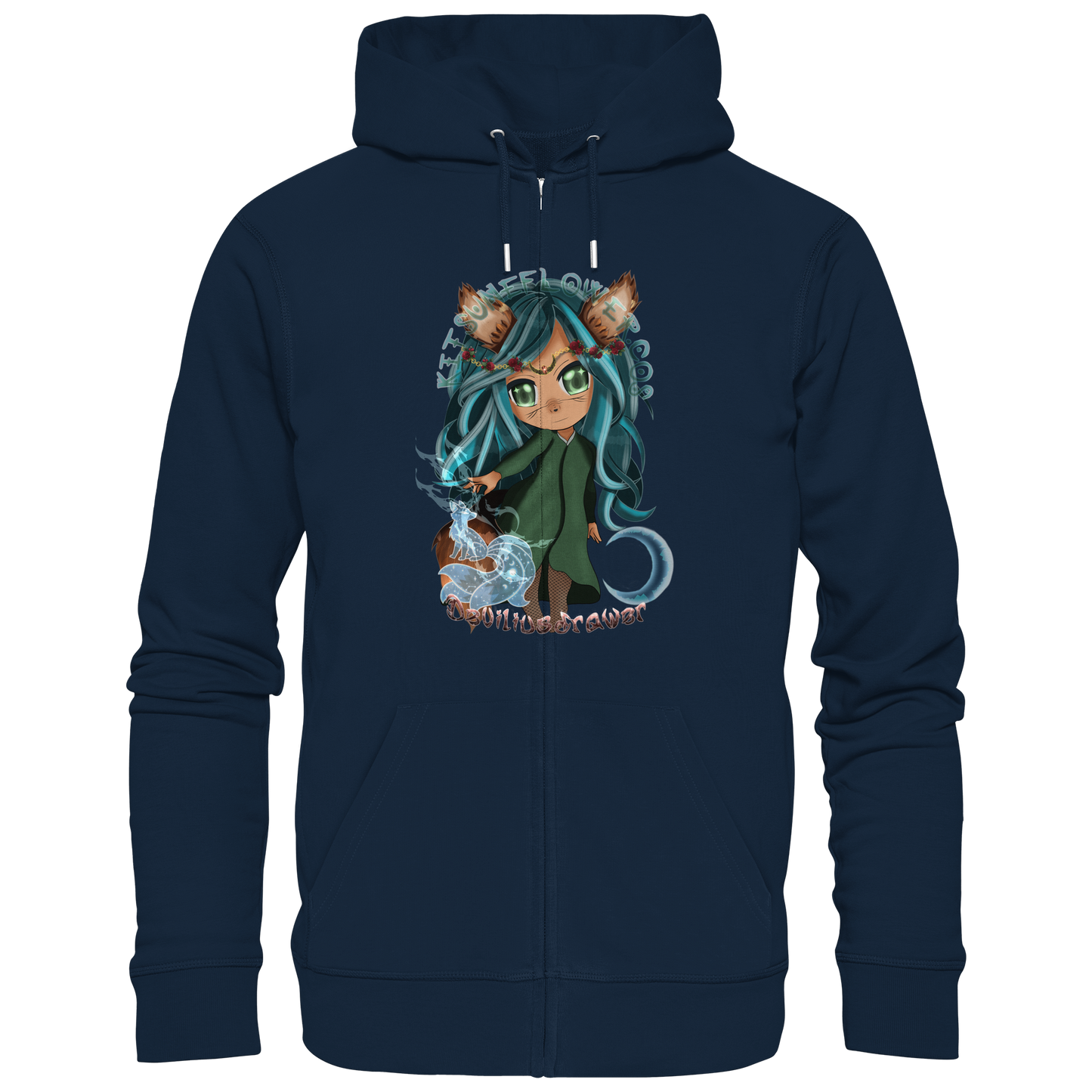 Deviliusdrawer Kitsuneflower - Zipper