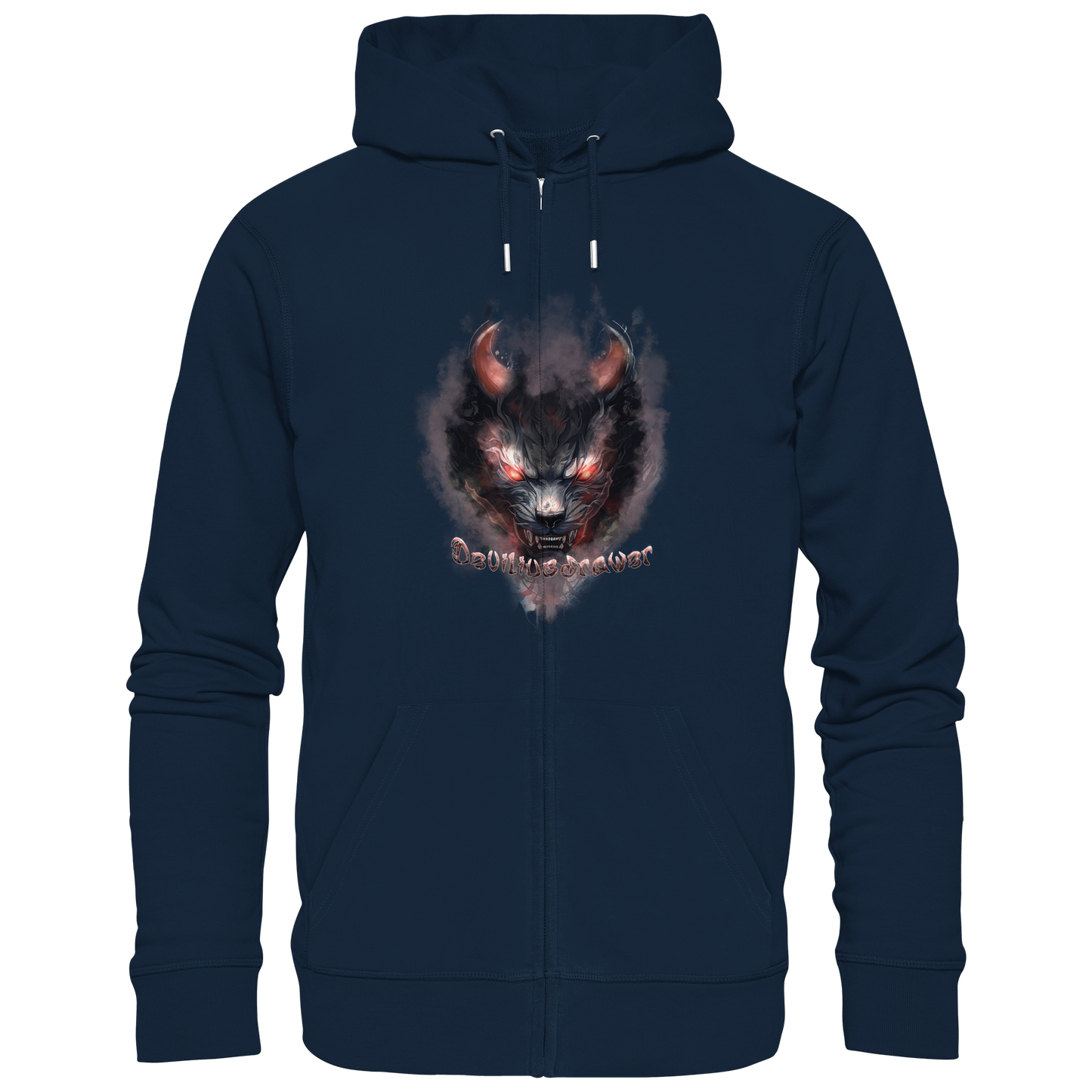 Deviliusdrawer Red Smoked Cat - Zipper