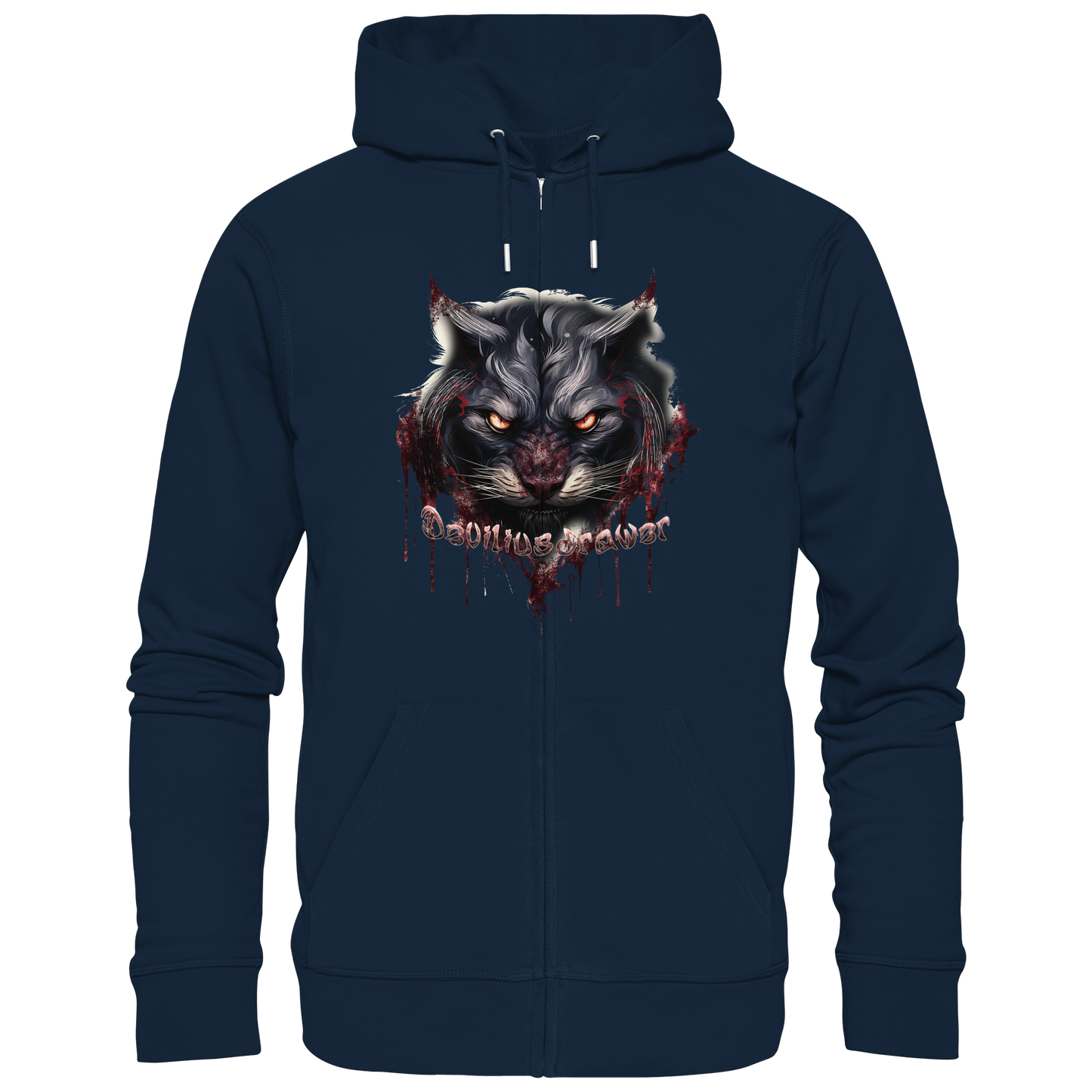 Deviliusdrawer Badass Cat - Zipper