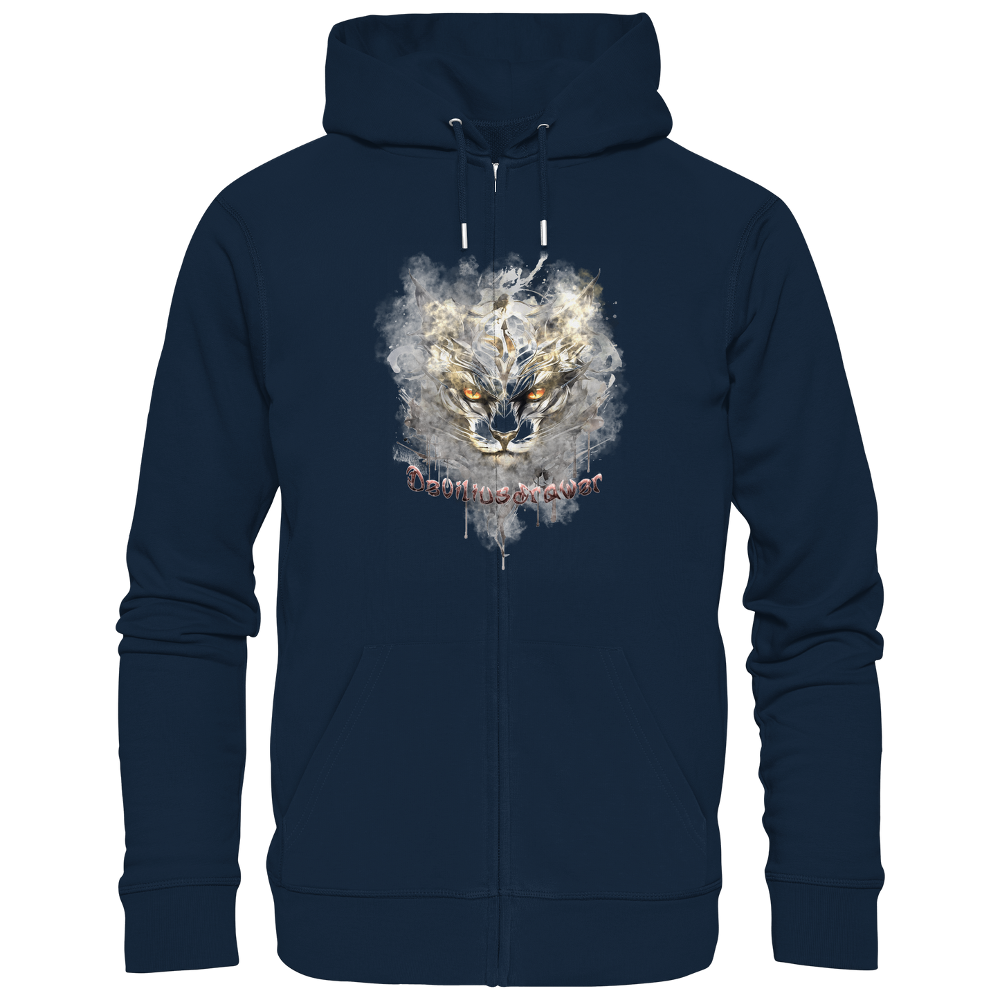 Deviliusdrawer White Catgod - Zipper