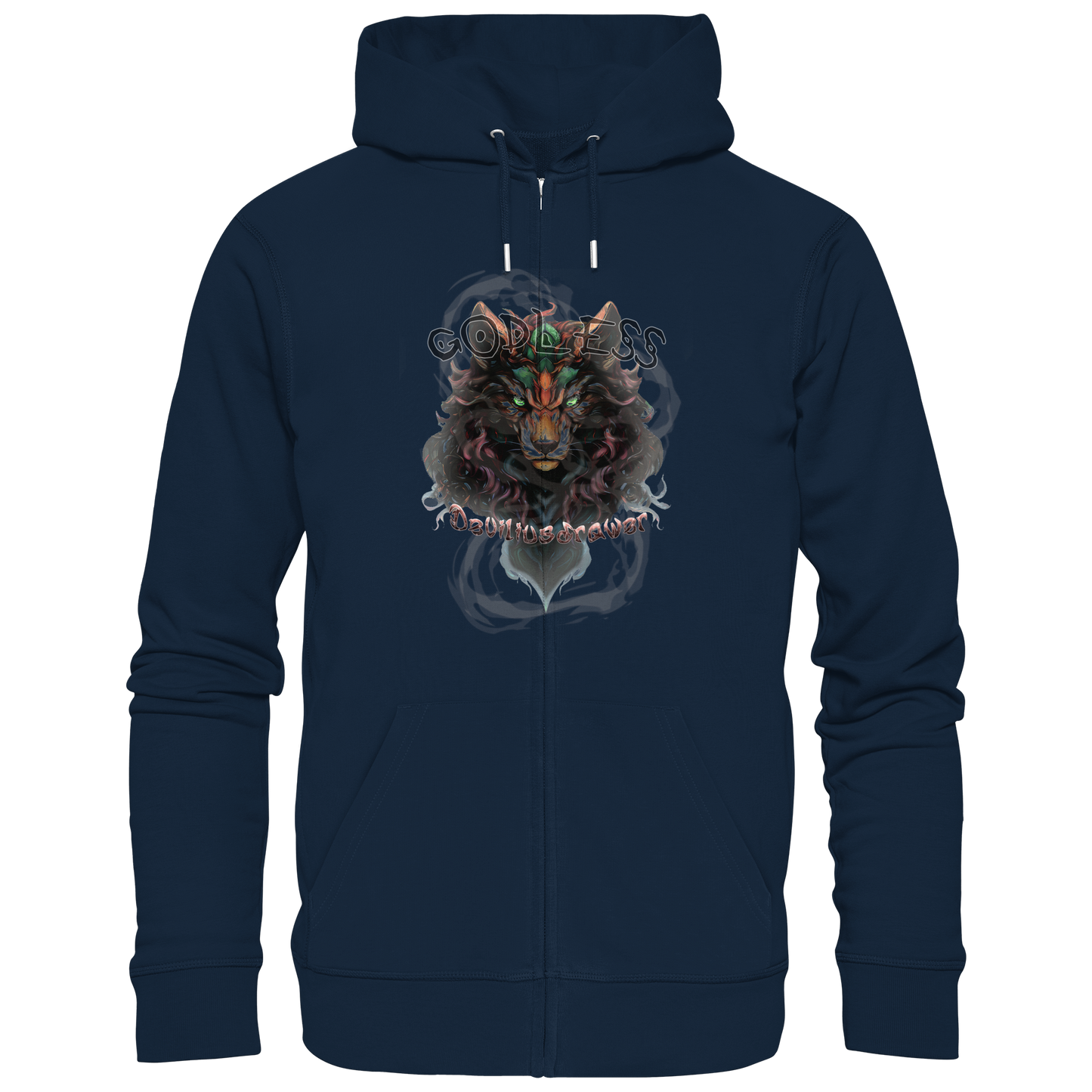 Deviliusdrawer Godless Wolf - Zipper