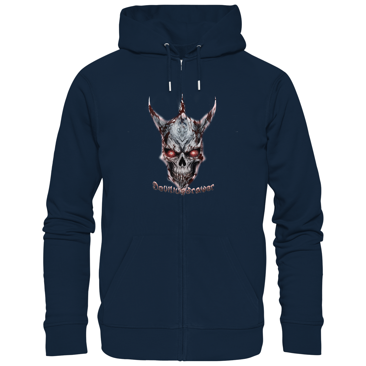 Deviliusdrawer Bloody Skeleton - Zipper
