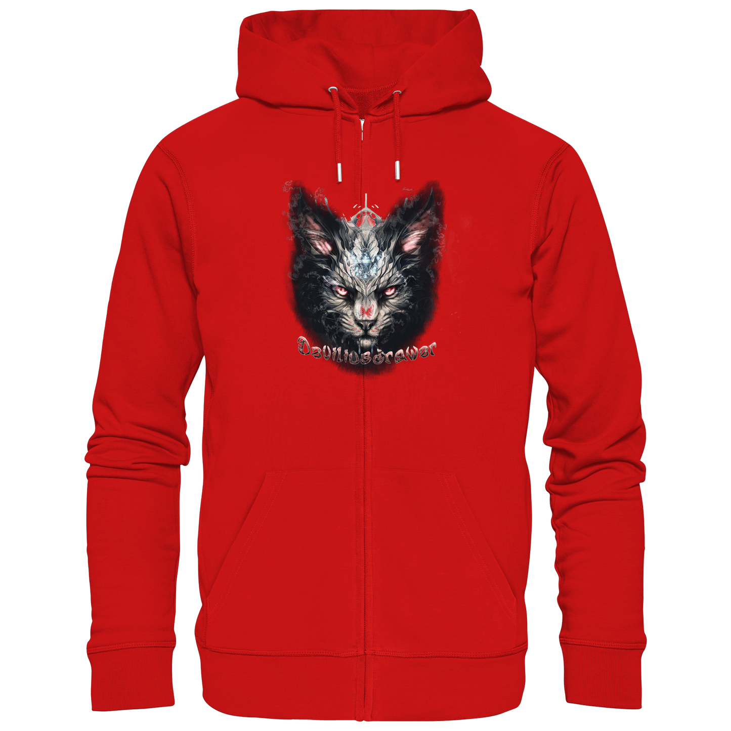 Deviliusdrawer Myshtical Redeyed Cat - Zipper