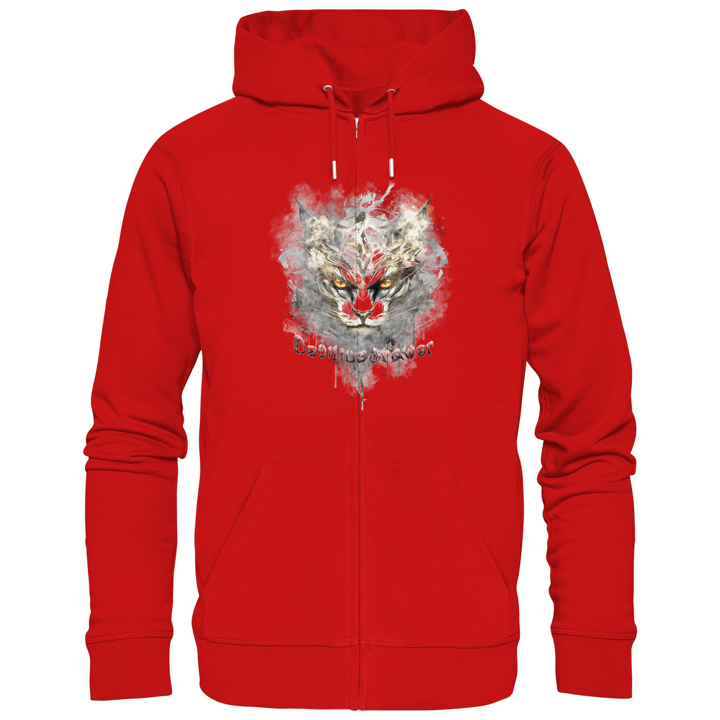 Deviliusdrawer White Catgod - Zipper