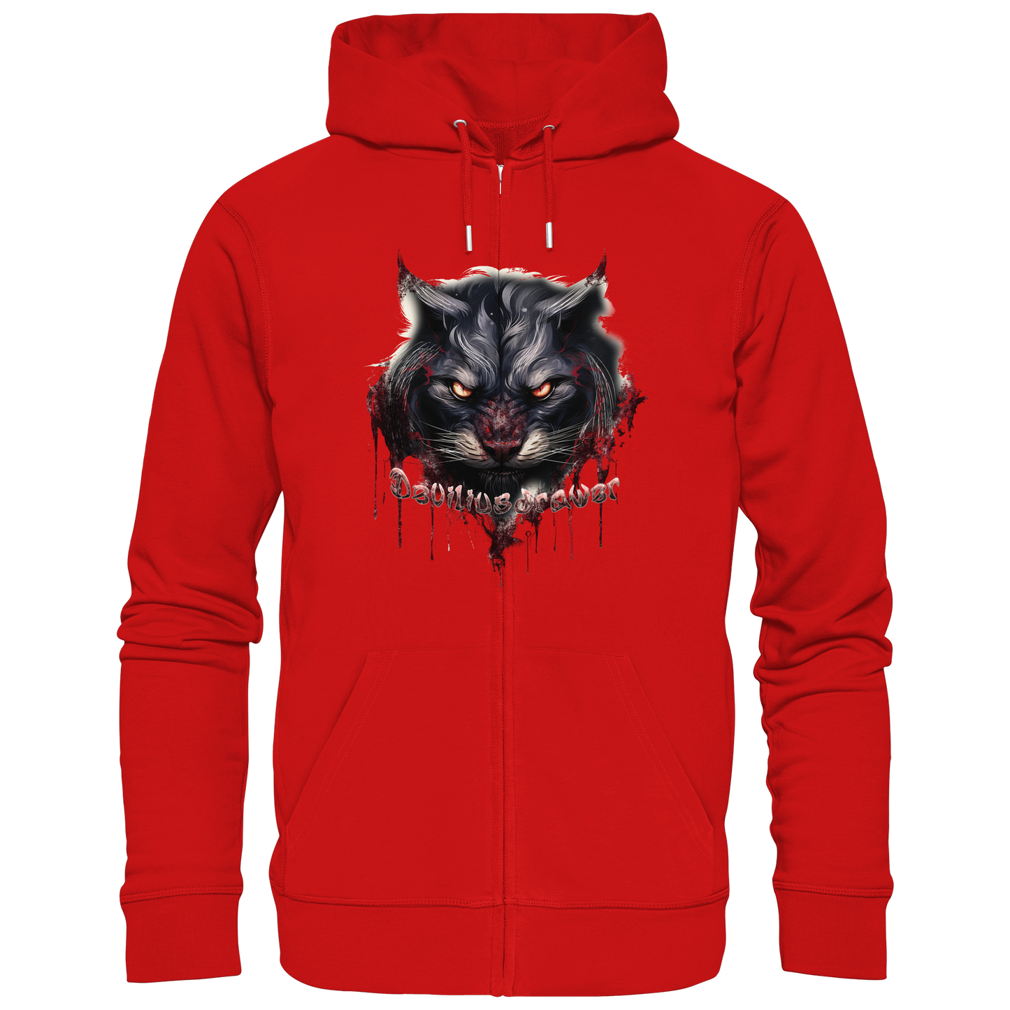 Deviliusdrawer Badass Cat - Zipper