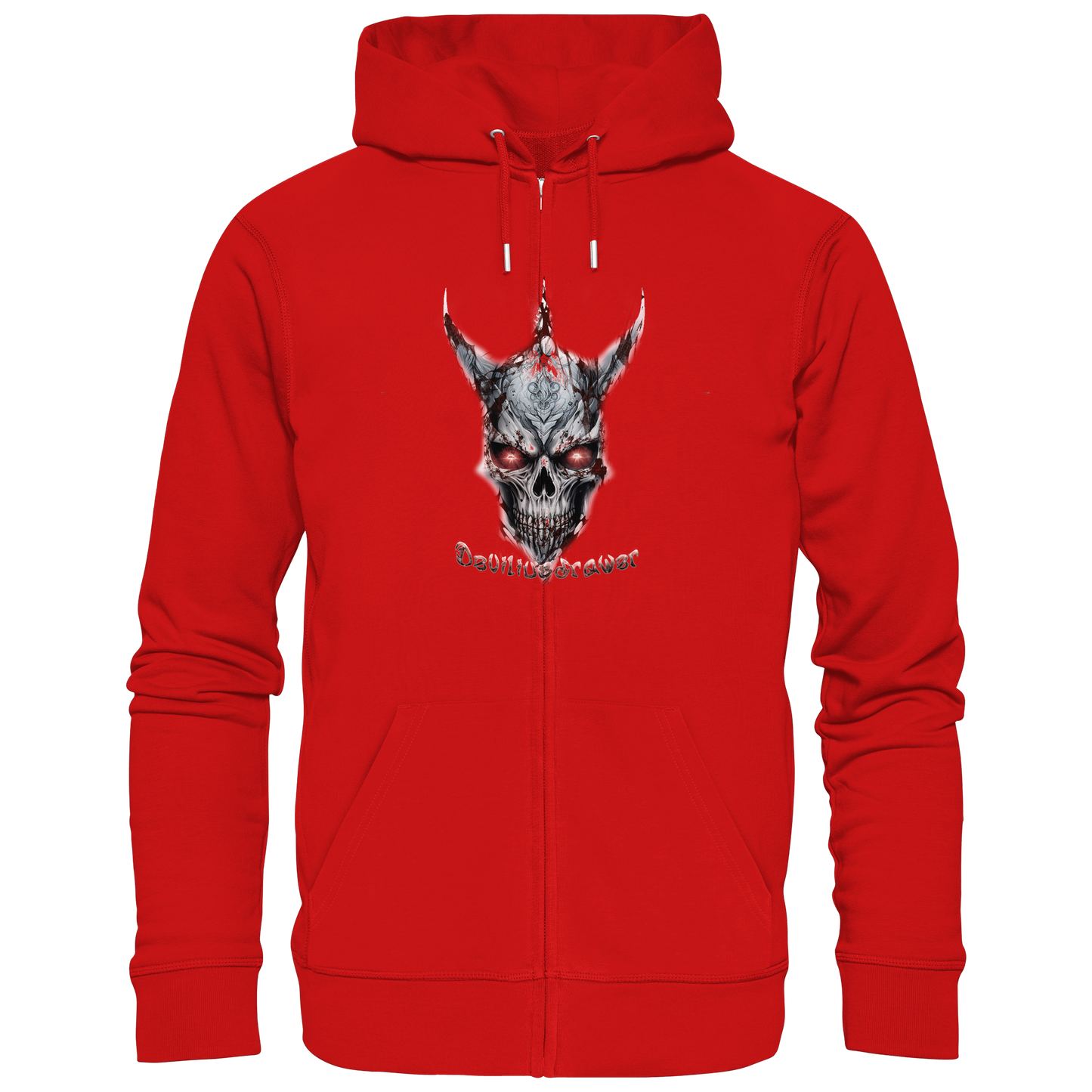 Deviliusdrawer Bloody Skeleton - Zipper