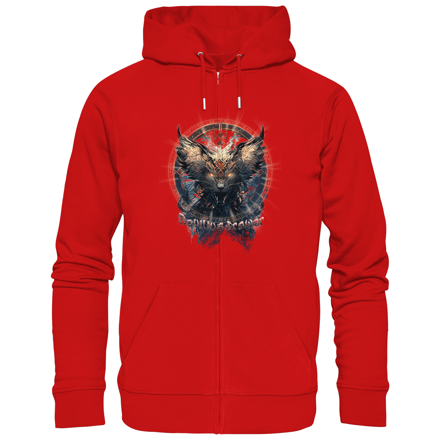 Deviliusdrawer Dark Magic Wolf - Zipper