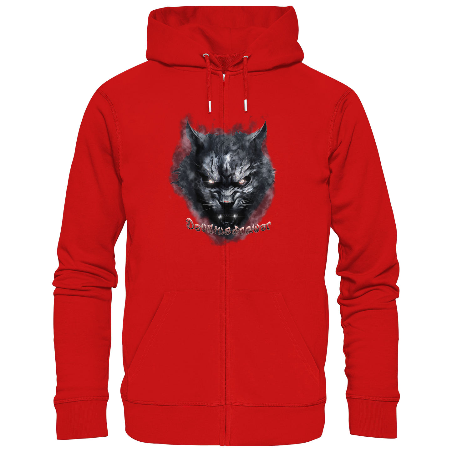 Deviliusdrawer Dark Beast Tiger  - Zipper