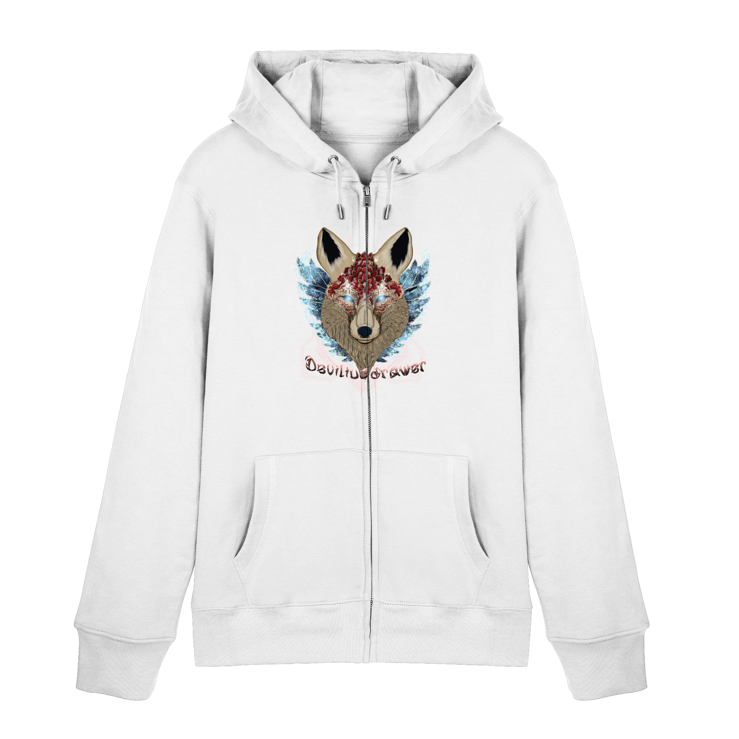 Deviliusdrawer Diamond Kitsune - Zipper