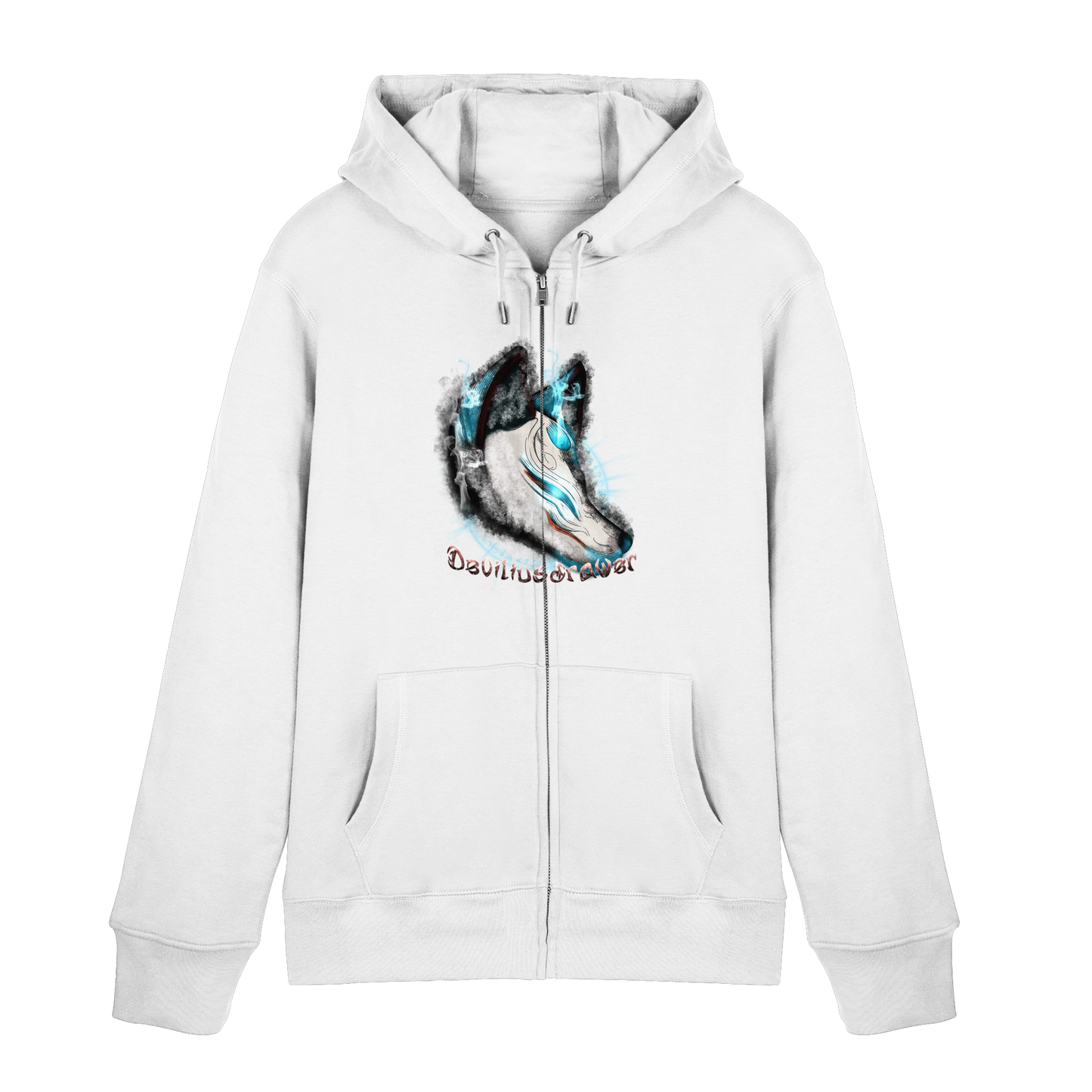 Deviliusdrawer Darkness Kitsune - Zipper