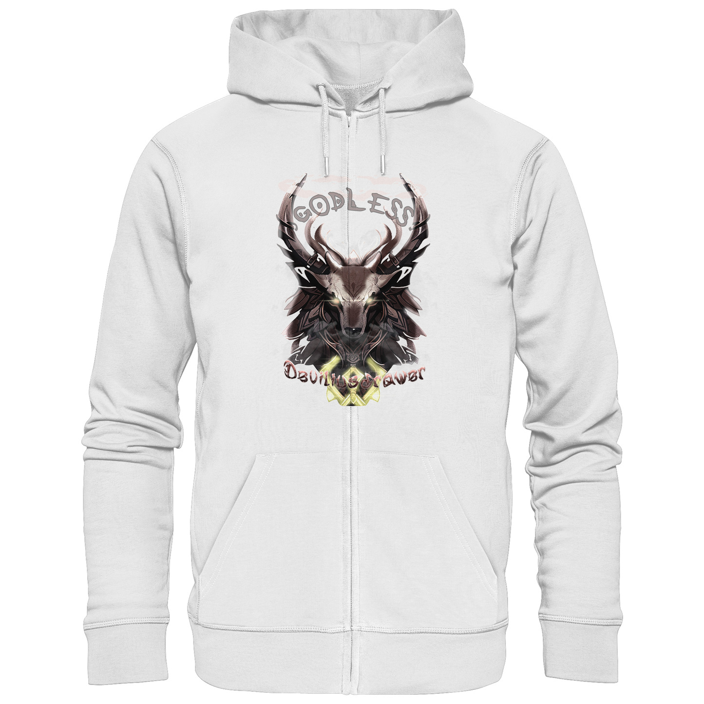 Deviliusdrawer Godless Deer - Zipper