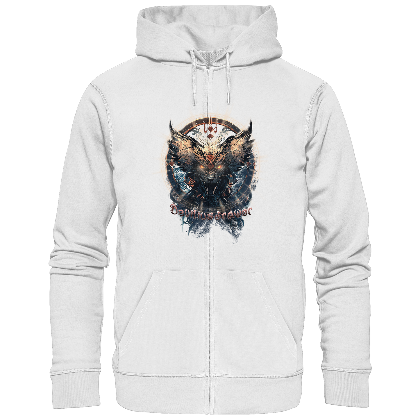 Deviliusdrawer Dark Magic Wolf - Zipper