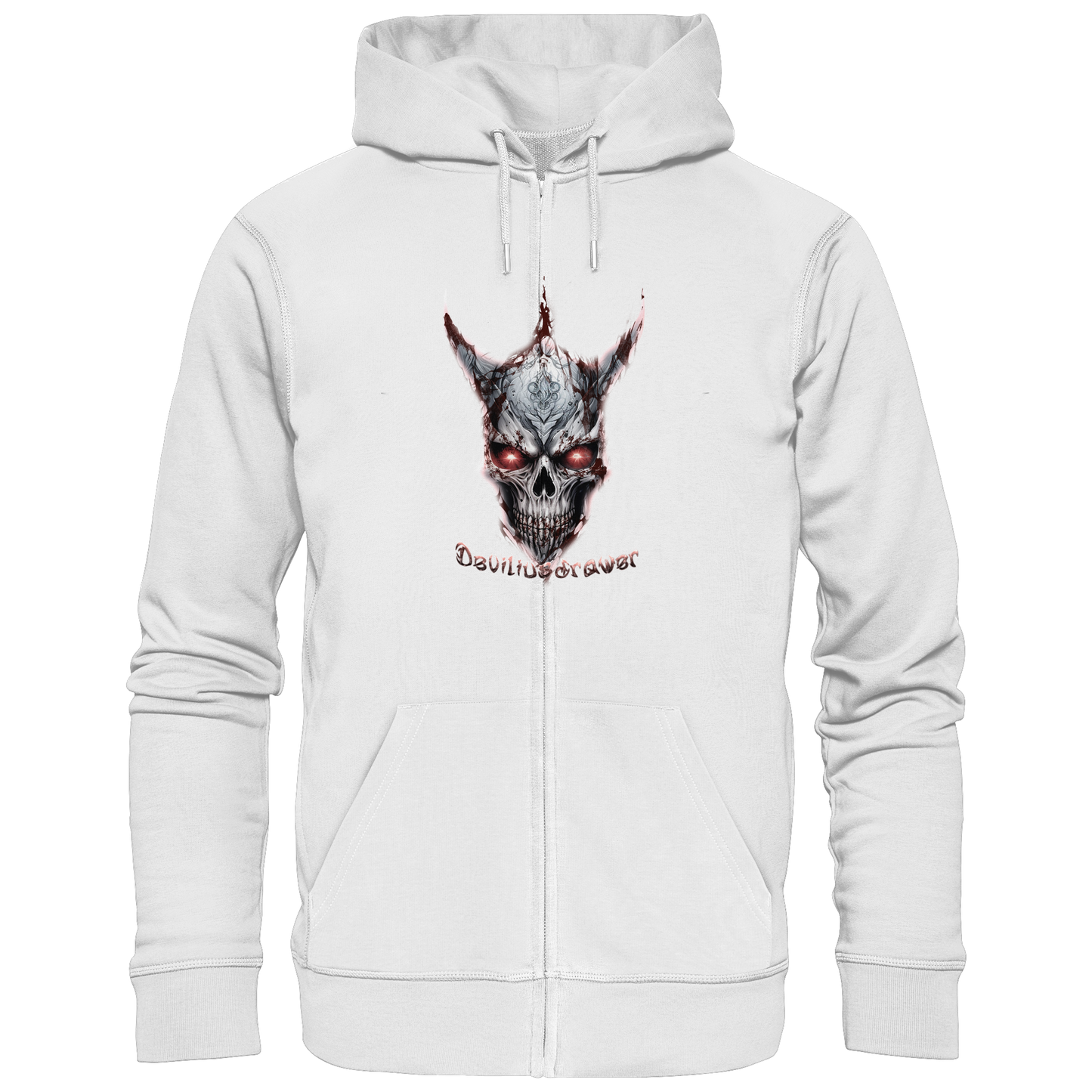 Deviliusdrawer Bloody Skeleton - Zipper